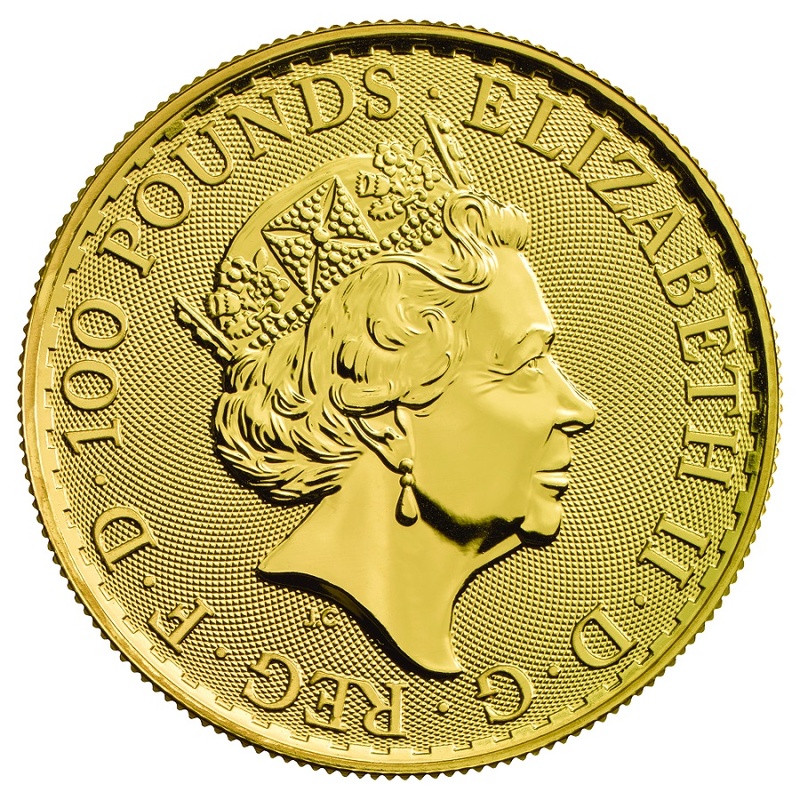 2017 Gold Britannia Coin 30th Anniversary 1oz