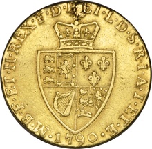 1790 Gold Guinea Coin George III