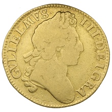 1701 Gold Guinea Coin William III