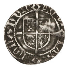 1509-26 Henry VIII Hammered Silver Sovereign Penny mm Castle