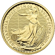2022 1/4oz Gold Britannia Coin
