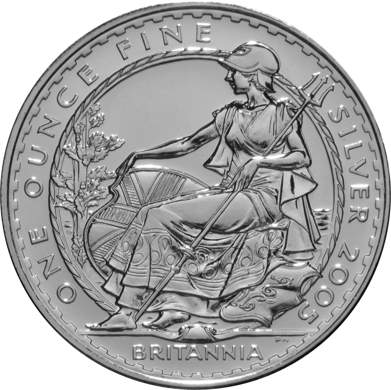 2005 1oz Silver Britannia Coin