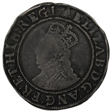1582-3 Elizabeth I Silver Shilling mm Bell