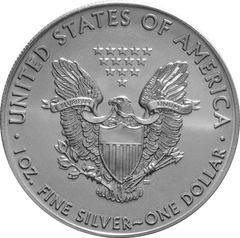 1993 American Silver Eagle Coin 1oz
