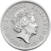 2019 1oz Silver Britannia (Oriental Border) Coin