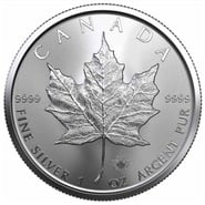 1oz Best Value Canadian Maple Silver Coin