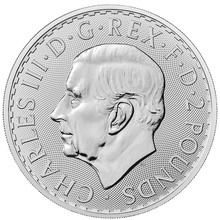 2023 King Charles III Britannia One Ounce Silver Coin