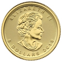 2019 1/10oz Canadian Maple Leaf Gold Coin