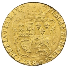 1777 Gold Half Guinea Coin George II
