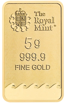 NEW 5g Gold Britannia Minted Bar
