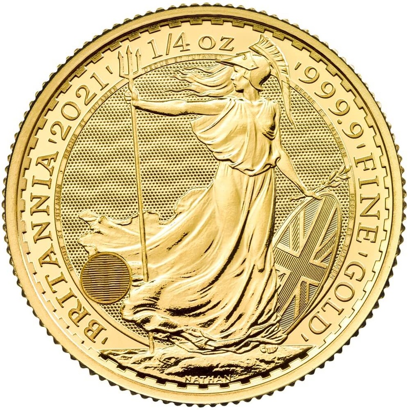 2021 1/4oz Gold Britannia Coin