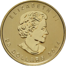 1/2oz Canadian Maple Leaf Gold Coin Best Value