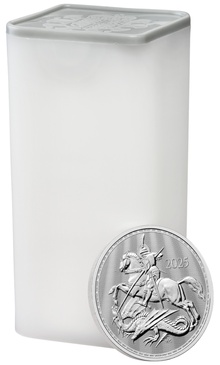 2025 St George & the Dragon 1oz Silver Coin