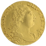 1767 Gold Guinea Coin
