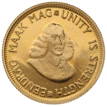 1982 R2 Gold Coin 2 Rand South Africa