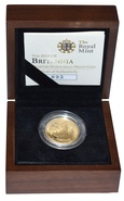 2012 Proof 1/4oz Gold Britannia Coin Boxed