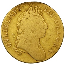 1695 Gold Guinea Coin William III