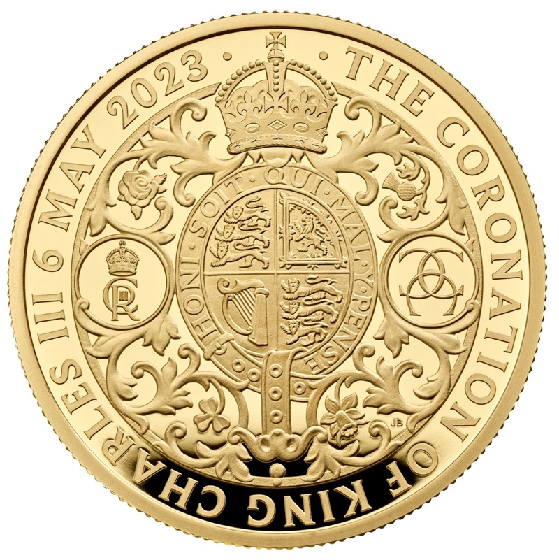 2023 1oz Gold Coronation of King Charles III Proof Coin Boxed