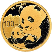2019 8g Chinese Panda Gold Coin