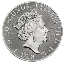 2021 Royal Mint Valiant Silver Coin 10oz