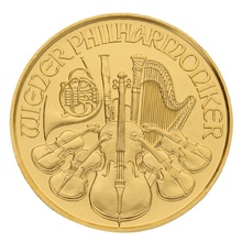2022 1/10oz Austrian Gold Philharmonic Coin