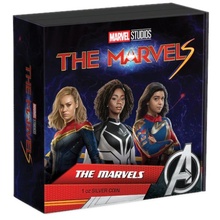 2023 The Marvels 1oz Proof Silver Coin Boxed