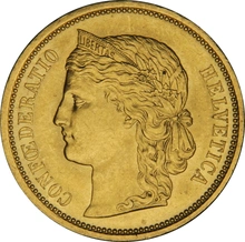 Swiss 20 Franc Gold Coin Libertas