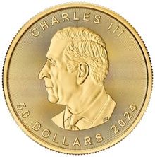 2024 Canadian Maple Leaf Gold Coin 1oz