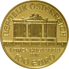2012 Austrian Gold Philharmonic Coin 1oz