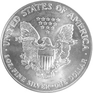 Second Hand 1oz Silver Eagles