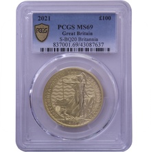 2021 Gold Britannia Coin 1oz PCGS MS69