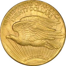 1911 $20 Gold Coin Double Eagle St Gaudens Head Denver
