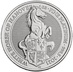 2021 1oz Platinum White Horse of Hanover - Queen's Beast Coin