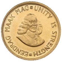 1975 R2 Gold Coin 2 Rand South Africa