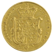 1826 Gold Sovereign Coin George IV
