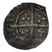 1485-1509 Silver Half Penny Coin Henry VII