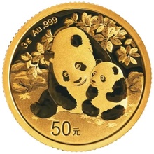 2024 3g Chinese Panda Gold Coin