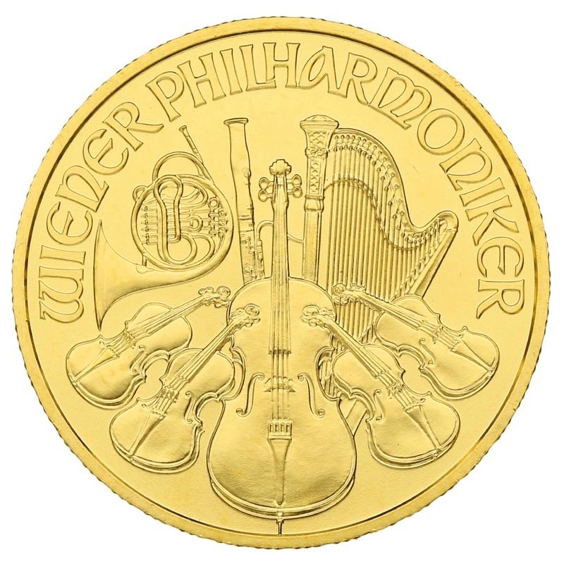 2020 1/4oz Austrian Gold Philharmonic Coin