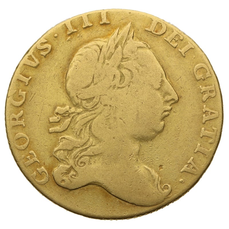 1764 Gold Guinea Coin George III