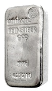 Second Hand 1kg Silver Bar Umicore