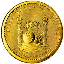 2023 1/10oz Spanish Gold Bull Coin