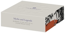 2023 Proof Morgan le Fay Silver Coin Myths & Legends 1oz Boxed