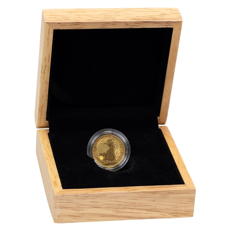 2024 1/4oz King Charles III Britannia Gold Coin Gift Boxed