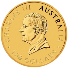 2025 1oz Australian Kangaroo Gold Nugget Coin
