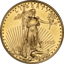 1999 1/4oz American Eagle Gold Coin