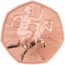 2024 Proof 50p Team GB Olympics Gold Coin Boxed