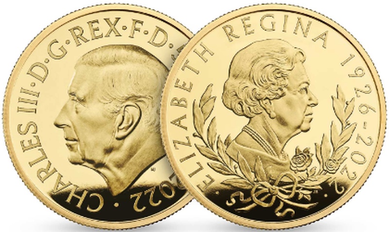 2022 Her Majesty Queen Elizabeth II Memorial 1oz Proof Gold Coin Boxed