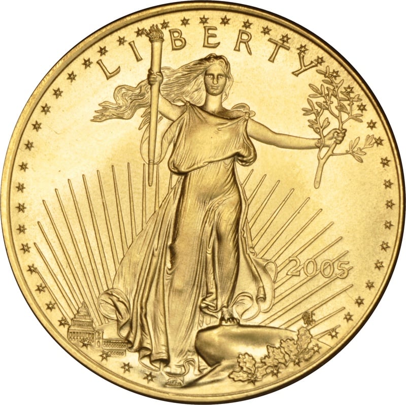 2005 American Eagle Gold Coin 1oz