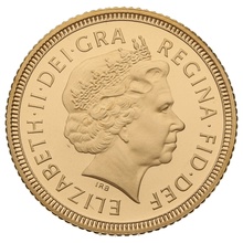 2000 Proof Gold Half Sovereign Boxed