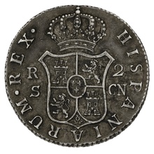 1798 Carolus IV Silver 2 Reales